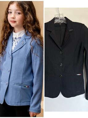 Alessandro Albanese AA Kids Sz 11-12 yr Mesh Equestrian Motion Lite Jacket